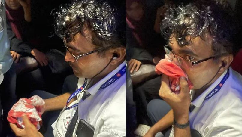 ടിക്കറ്റില്ലാതെ യാത്ര ചെയ്തത് ചോദ്യം ചെയ്തു; ടിടിഇയ്ക്ക് ക്രൂരമര്‍ദനം