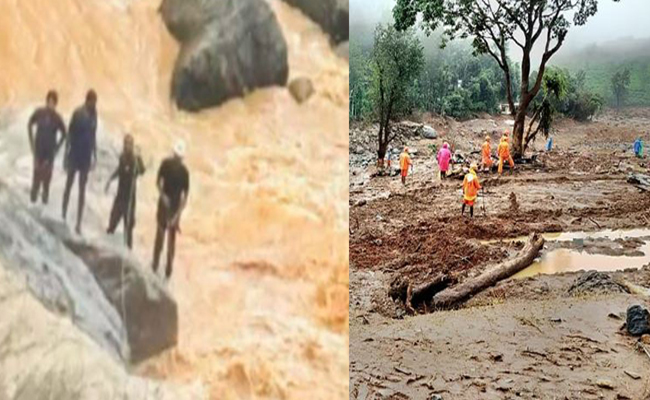 വനത്തില്‍ അകപ്പെട്ട രക്ഷാപ്രവര്‍ത്തകരെ തിരിച്ചെത്തിച്ചു; കണ്ടെത്തിയ മൃതദേഹം എയര്‍ ലിഫ്റ്റ് ചെയ്തു