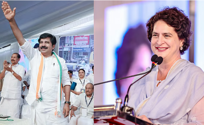 നിലമ്പൂരില്‍ ആര്യാടന്‍ ഷൗക്കത്തിന്റെ പ്രചാരണത്തിനായി പ്രിയങ്കയെത്തും