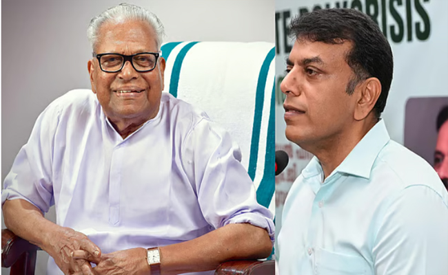 ഒരു സ്വാതന്ത്ര്യ സമരസേനാനിയുടെ മകന് അഭിമാനിക്കാവുന്ന ദിവസം’; വി എസിനെ ഓര്‍മ്മിച്ച് അരുണ്‍കുമാര്‍