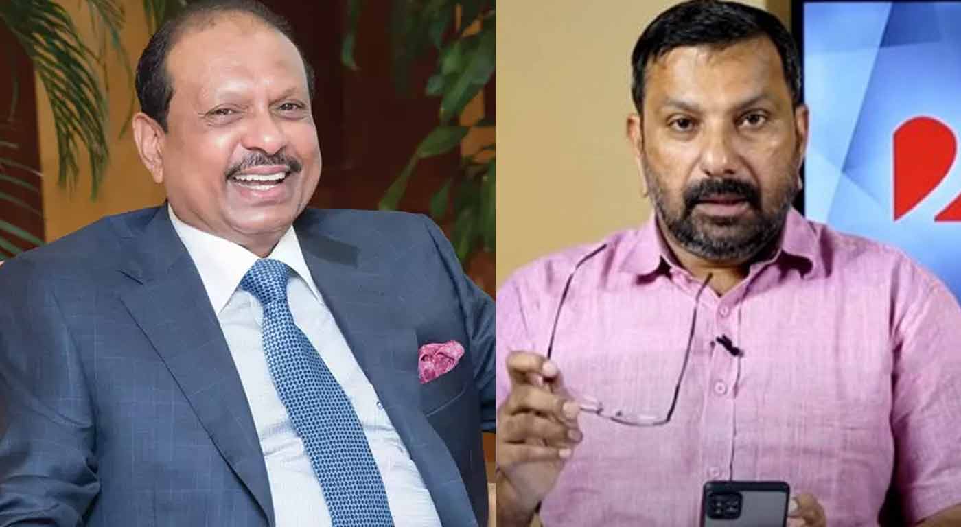 അപകീര്‍ത്തി പരാമര്‍ശം:  എം എ യൂസഫലിയുടെ മാനനഷ്ടക്കേസ്; ഷാജന്‍ സ്‌കറിയ മാപ്പുപറഞ്ഞു