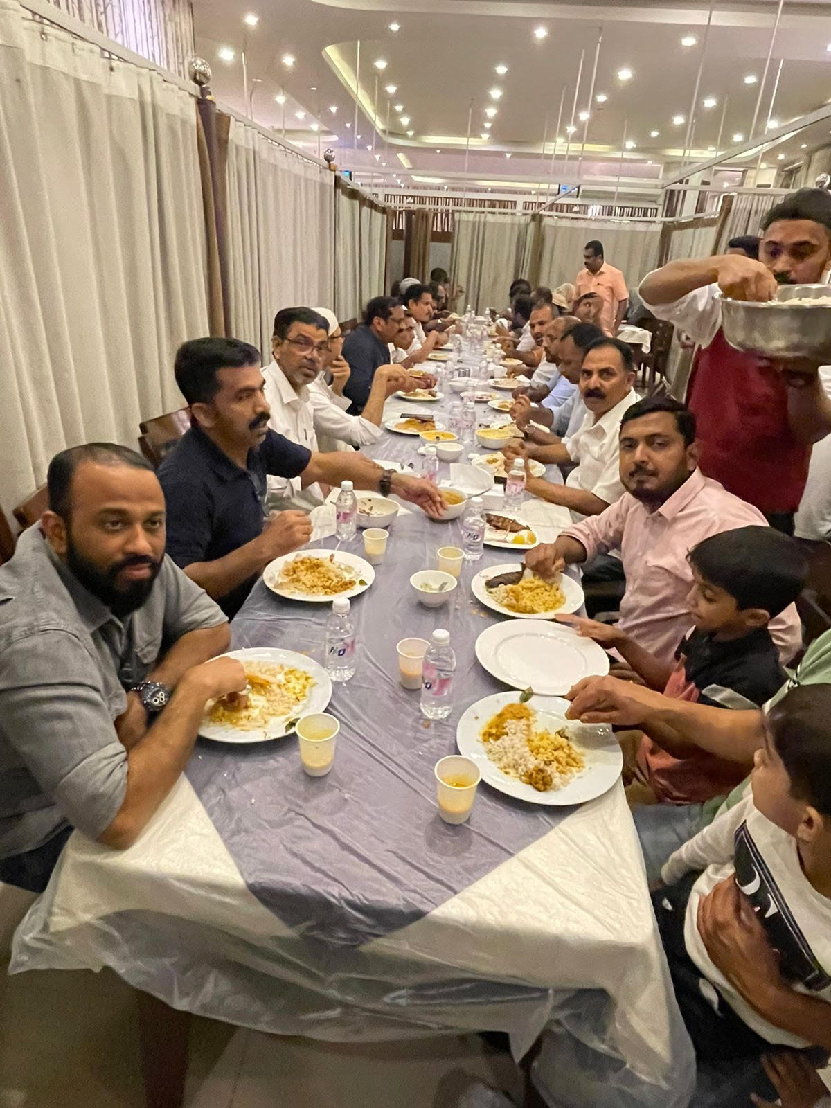 അത്താഴ വിരുന്നൊരുക്കി റിയാദ് കെഎംസിസി സൈബർ വിങ്