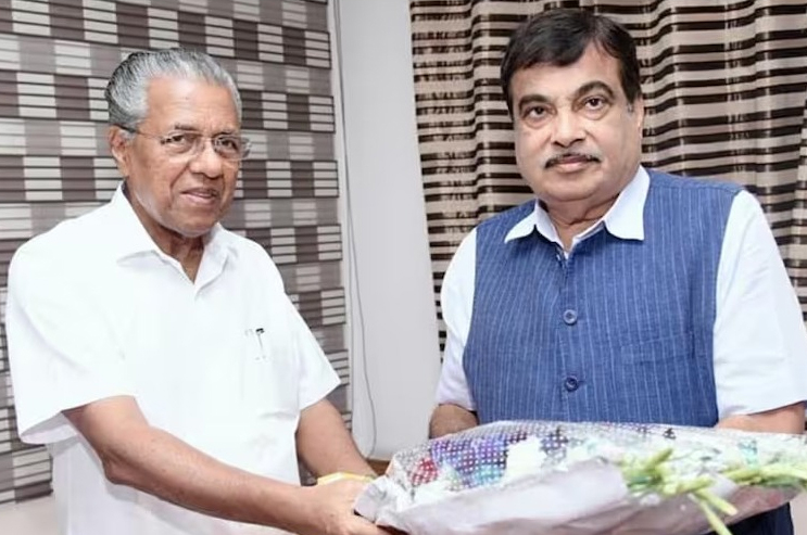 ഹൈവേ വികസനം; നിതിൻ ഗഡ്‌കരിയുമായി കൂടിക്കാഴ്‌ച നടത്തി മുഖ്യമന്ത്രി