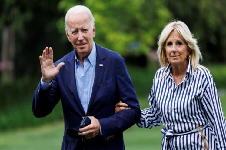 യുഎസ് പ്രഥമ വനിതയ്ക്ക് കോവിഡ്; സ്ഥിരീകരിച്ചത് ജോ ബൈഡന്‍ ജി20 ക്കായി ഇന്ത്യയിലേക്ക് പുറപ്പെടാനിരിക്കെ