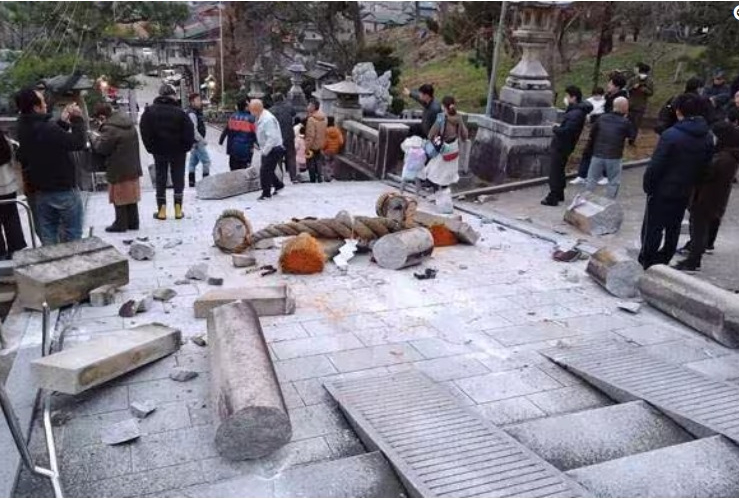 ജപ്പാന്‍ ഭൂകമ്പം: മരണം 24 ആയി; ഒറ്റ ദിവസം ഉണ്ടായത് 155 തുടര്‍ ചലനങ്ങള്‍