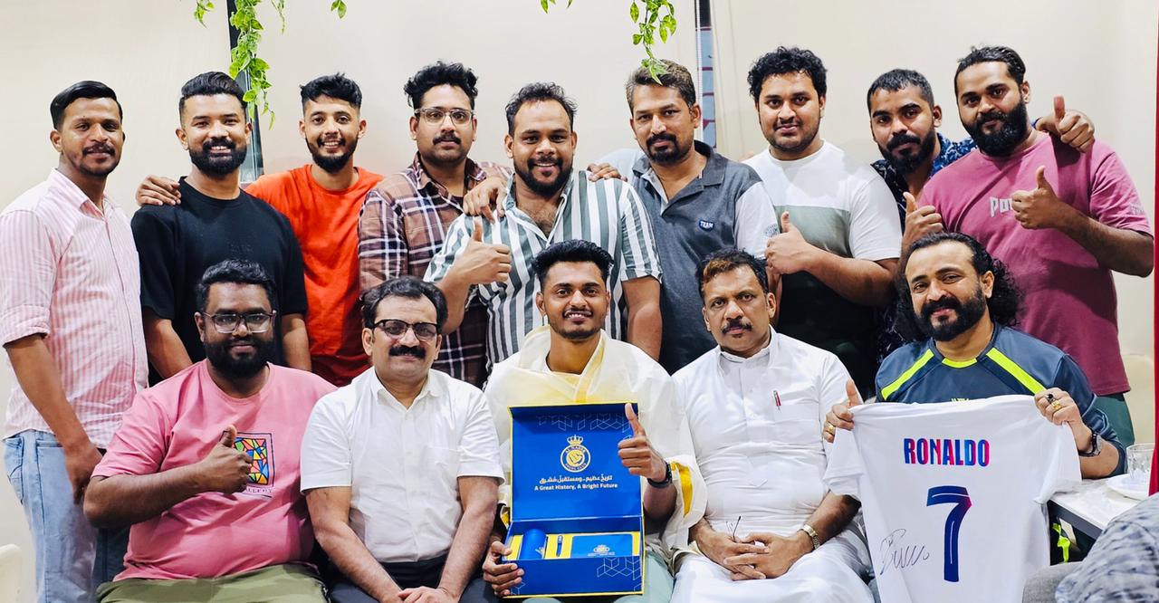 സിവിന് ഊഷ്മള സ്വീകരണമൊരുക്കി റിയാദ് ടാക്കിസ്