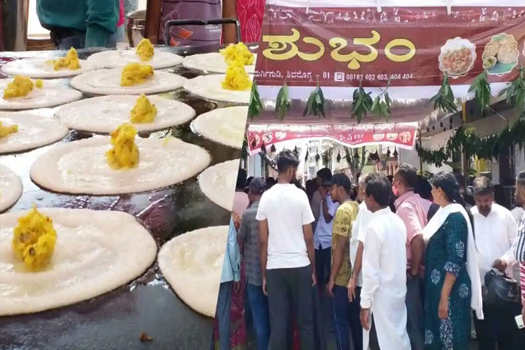 വോട്ട് ചെയ്യാനെത്തിയവര്‍ക്ക് മസാലദോശയും ചായയും ഫ്രീ; പോളിങ് ശതമാനം വർധിപ്പിക്കാന്‍ കർണാടകയിലെ ഹോട്ടലുടമ