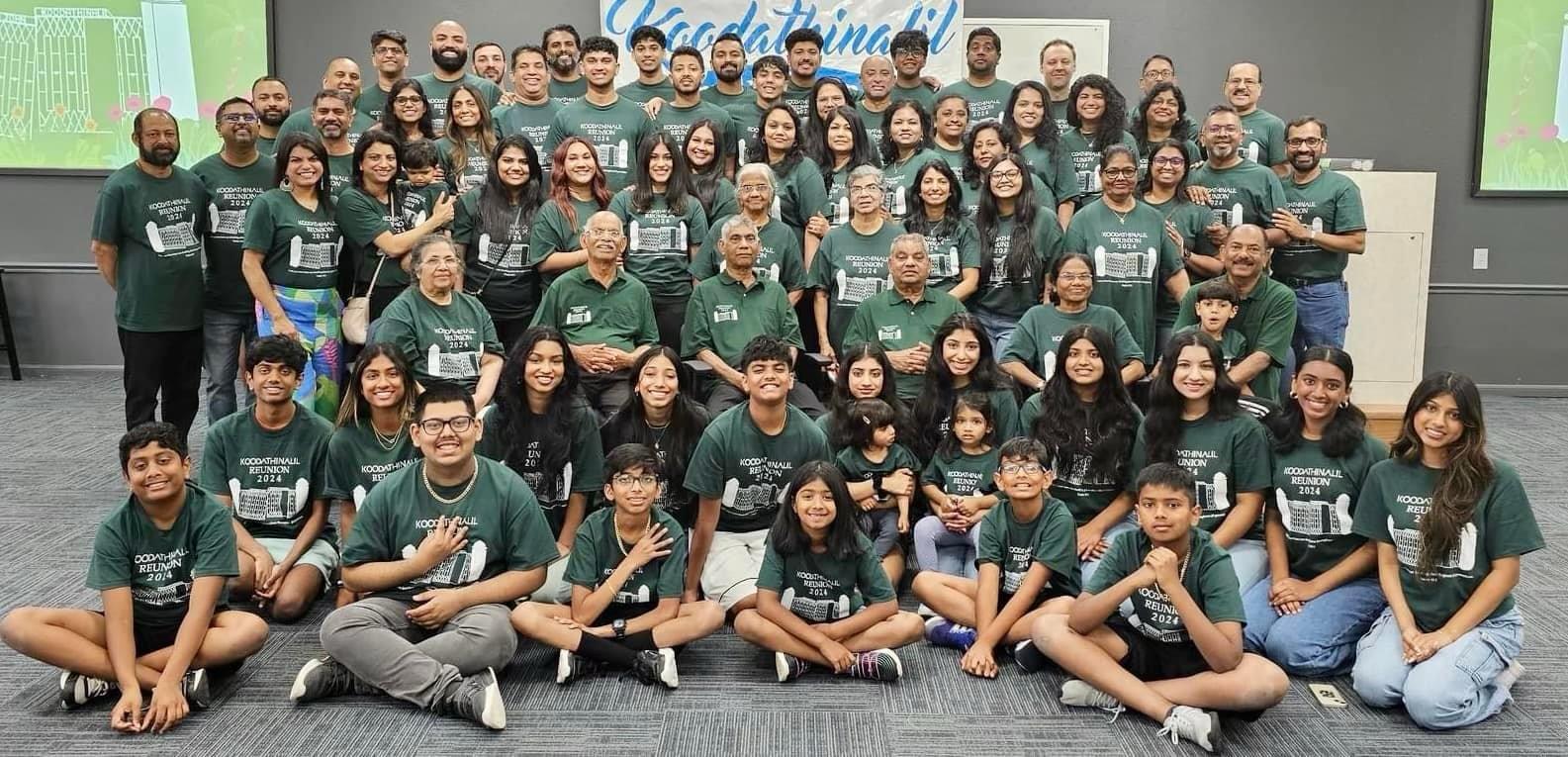 ഓസ്റ്റിനിൽ നടത്തിയ കൂടത്തിനാലിൽ കുടുംബസംഗമം ശ്രദ്ധേയമായി