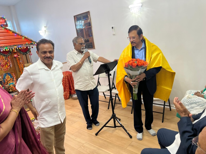 ന്യൂയോര്‍ക്ക് ഇന്ത്യൻ കോണ്‍സുലേറ്റില്‍ നിന്ന് വിരമിച്ച കോണ്‍സുല്‍ എ.കെ. വിജയകൃഷ്ണന് എന്‍ബിഎ യാത്രയയപ്പ് നല്‍കി