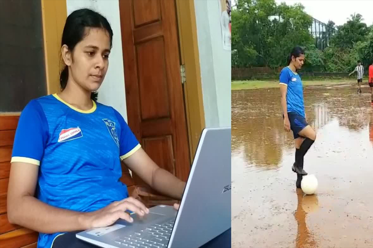 കാല്‍പ്പന്ത് കളിയോട് വിടപറയാൻ വയ്യ, കളി മൈതാനം വിട്ടാലും അഞ്ജിതയുണ്ടാകും’; ഇന്ത്യയിലെ ആദ്യ വനിത ഫുട്ബോൾ വീഡിയോ അനലിസ്റ്റായി മലയാളി