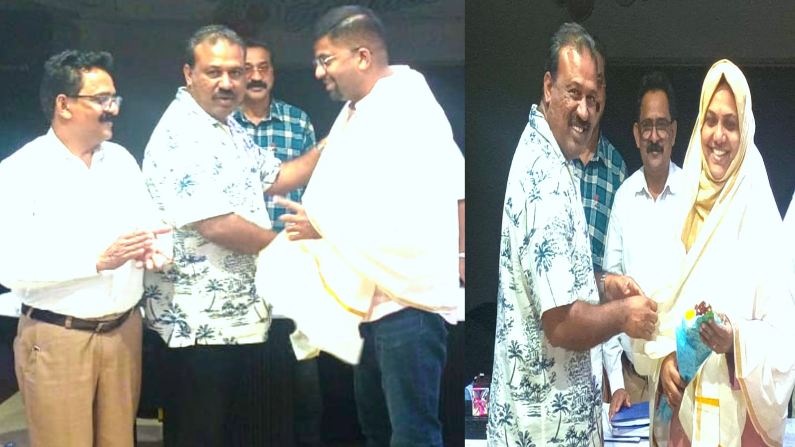 ജി.എം.എഫ്. ജനറൽ സെക്രട്ടറി അബ്ദിയ ഷഫീനക്കും ,വൈസ് പ്രസിഡൻറ് ഡാനി ഞാറയ്ക്കലും യാത്രയയപ്പ് നൽകി