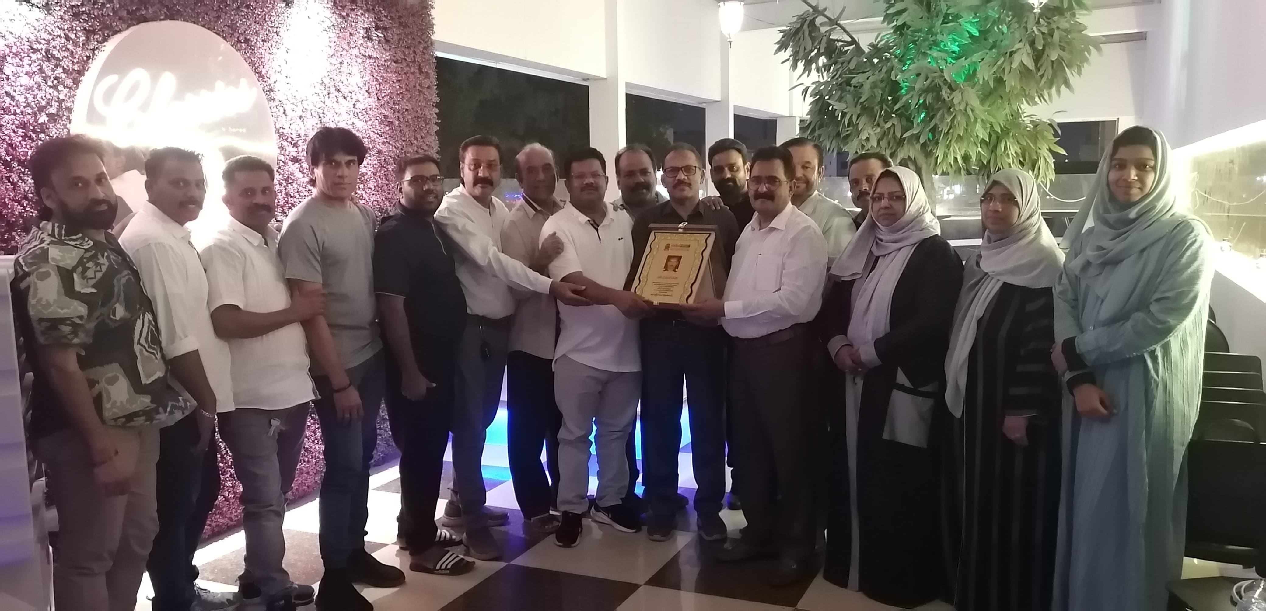 കോയ ചേലാമ്പ്രക്ക് ജി എം എഫ് യാത്രയയപ്പ് നൽകി.