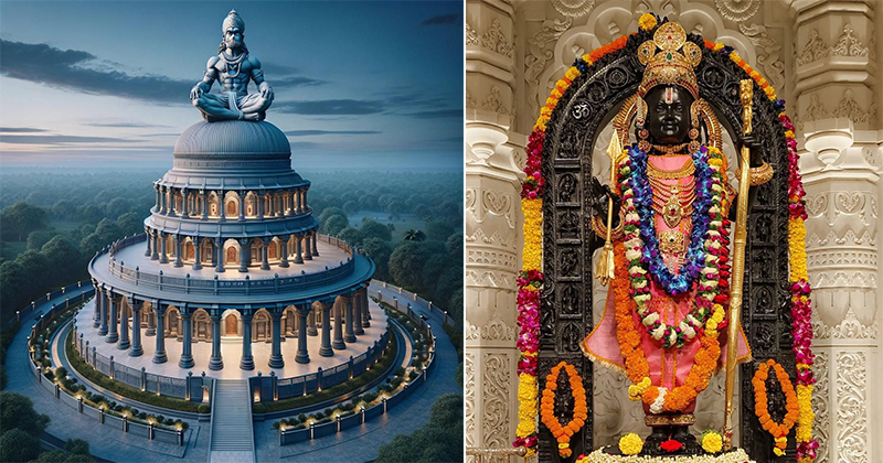 അമേരിക്കയിലും അയോദ്ധ്യ മാതൃകയില്‍ ക്ഷേത്രം  ഉയരുന്നു: കേരളത്തിലെ കുടുംബക്ഷേത്രങ്ങളിൽ നിന്ന് മണ്ണ് കൊണ്ടുവരുമെന്ന് സ്വാമി സത്യാനന്ദ സരസ്വതി ഫൗണ്ടേഷന്‍