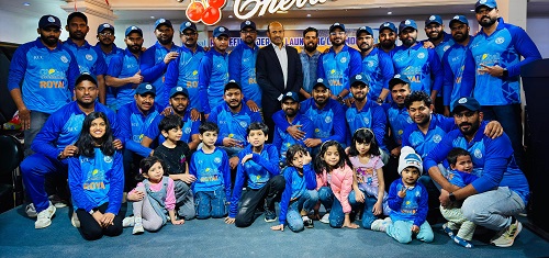 റോയൽ ക്രിക്കറ്റ് ക്ലബ് ജേഴ്‌സി പ്രകാശനം