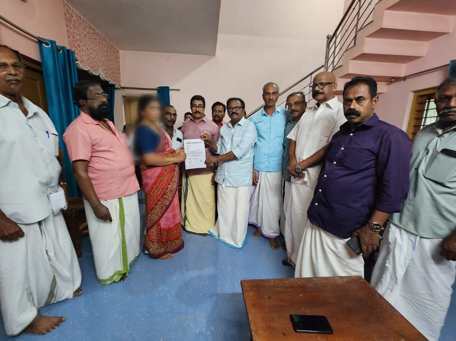 കേളി കുടുംബ സഹായ ഫണ്ട് കൈമാറി..