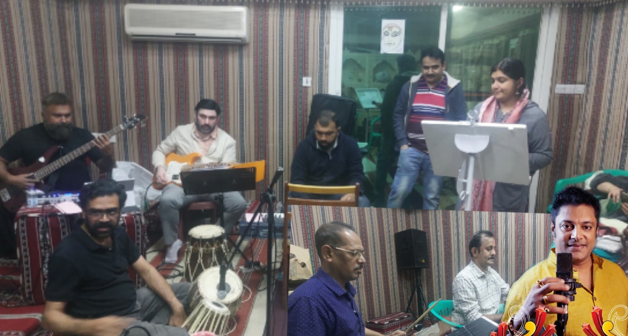 മ്യൂസിക്കൽ സിംഫണി വിത്ത്‌ മധു ബാലകൃഷ്ണൻ റിഹേഴ്സൽ ക്യാമ്പ് സജീവമായി