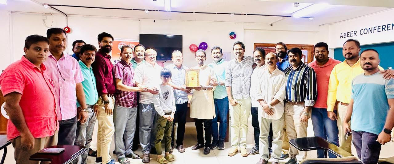 അഗസ്റ്റിൻ ബാബുവിനു ഒഐസിസി വെസ്റ്റേൺ റീജ്യണൽ കമ്മിറ്റി യാത്രയയപ്പു നൽകി