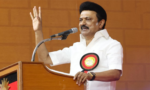 ഹിന്ദി അടിച്ചേൽപ്പിക്കുന്നത് ഒരിക്കലും അംഗീകരിക്കില്ല’; ജന്മദിനത്തിൽ പ്രതിജ്ഞയെടുത്ത് സ്‌റ്റാലിൻ