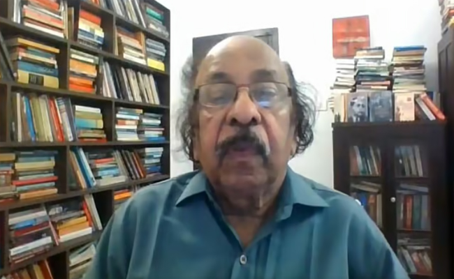പലരും സത്യം പറയുന്നില്ല, കേരളം ജനാധിപത്യ രാജ്യമല്ലാതാവുന്നു; വിമർശിച്ച് സച്ചിദാനന്ദൻ