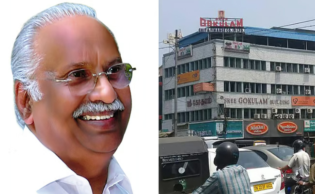 1,000 കോടി രൂപയുടെ ഫെമ ലംഘനം?, കേരളത്തിൽ അടക്കം അഞ്ചിടത്ത് റെയ്ഡ്; ഗോകുലം ഗോപാലൻ ഇഡിക്ക് മുന്നിൽ