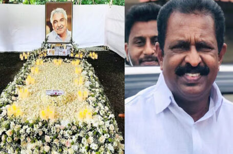 ഉമ്മൻ ചാണ്ടിയുടെ കബറിടത്തിൽ നിന്ന്’; വിഴിഞ്ഞം ഉദ്ഘാടന വേദിയിൽ വിൻസെന്റ് എത്തിയത് പുതുപ്പള്ളി വഴി