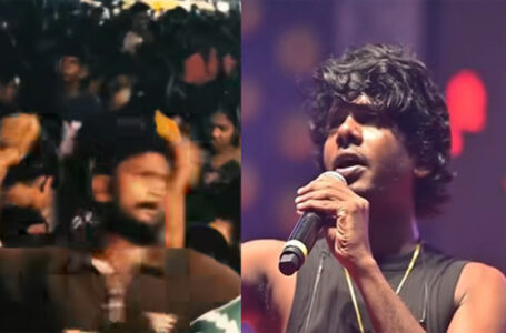 കുഴപ്പമാകും!’; വേടൻ സം​ഗീത പരിപാടി റദ്ദാക്കി; ചെളി എറിഞ്ഞും തെറി വിളിച്ചും പ്രതിഷേധം