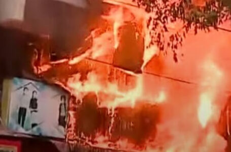 കോഴിക്കോട് പുതിയ ബസ് സ്റ്റാൻഡിൽ വൻ തീപിടിത്തം; സമീപത്തെ കടകൾ ഒഴിപ്പിച്ചു