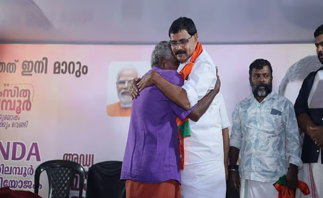 അവസാനനിമിഷം പ്രവര്‍ത്തകര്‍ ആര്യാടന്‍ ഷൗക്കത്തിന് വോട്ട് ചെയ്തു; വെളിപ്പെടുത്തലുമായി ബിജെപി സ്ഥാനാര്‍ഥി