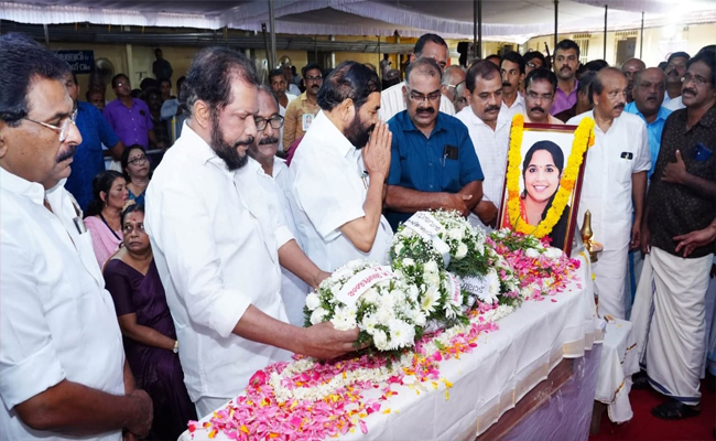 രഞ്ജിതയ്ക്ക് നാടിന്റെ യാത്രാമൊഴി.