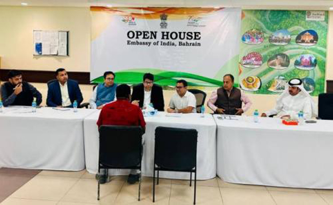 ബഹ്റൈൻ ഇന്ത്യൻ എംബസി ഓപ്പൺ ഹൗസ് സംഘടിപ്പിച്ചു; പ്രവാസികളുടെ വിഷയങ്ങൾ ചർച്ചയായി