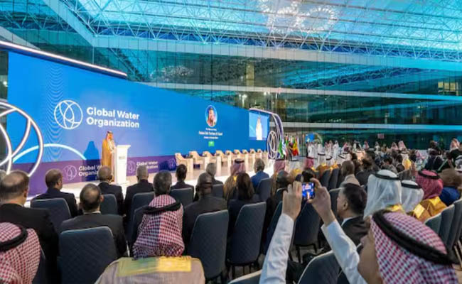 ലോക ജല സംഘടനയുടെ ആസ്ഥാനം റിയാദിൽ പ്രവർത്തനം ആരംഭിച്ചു , അംഗ രാജ്യങ്ങൾ ലോക ജല ചാർട്ടറിൽ ഒപ്പുവെച്ചു