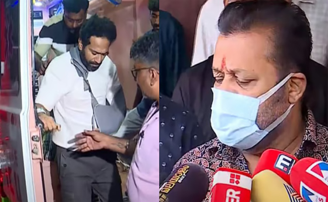 അച്ഛൻ മരിച്ച വിവരം അമ്മയെ അറിയിച്ചിട്ടില്ല, ഷൈൻ ടോം ചാക്കോയുടെ ആരോ​ഗ്യനിലയിൽ ആശങ്കപ്പെടാനൊന്നുമില്ല’; ആശുപത്രിയിലെത്തി സുരേഷ് ​ഗോപി