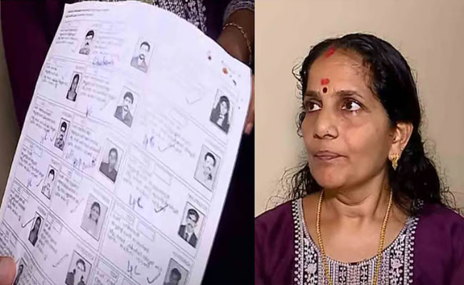 ഞങ്ങളുടെ വിലാസത്തില്‍ 9 വോട്ട്, ആരെയും അറിയില്ല’; തൃശൂരിലെ കള്ളവോട്ട് ആരോപണത്തില്‍ വെളിപ്പെടുത്തലുമായി വീട്ടമ്മ