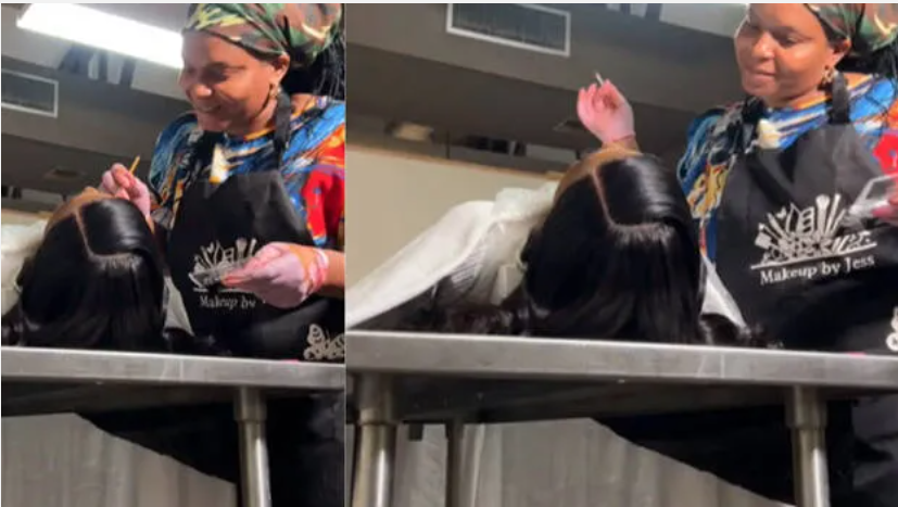 മൃതദേഹത്തെ അണിയിച്ചൊരുക്കി, പുതിയ സാദ്ധ്യത പങ്കുവച്ച് യുവതി