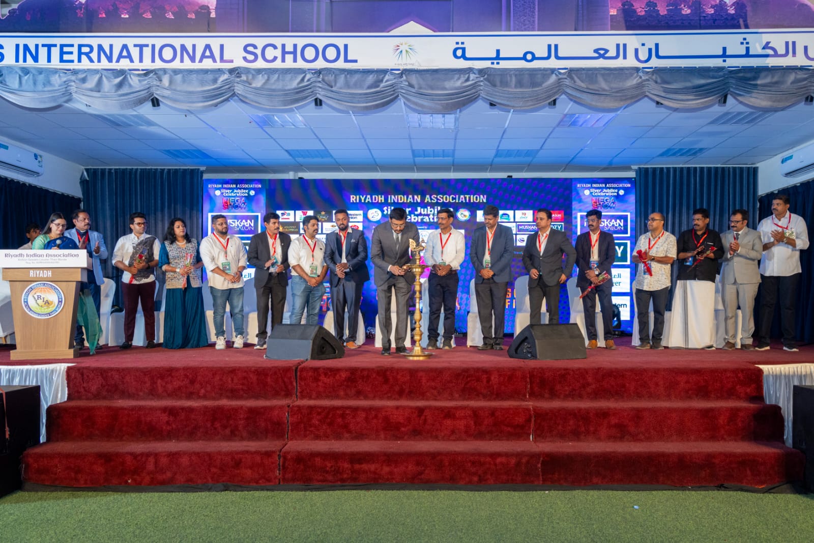 റിയാദ് ഇന്ത്യൻ അസോസിയേഷൻ ‘റിയ’ സിൽവർ ജൂബിലി ആഘോഷിച്ചു.