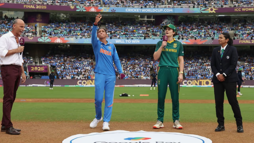 വനിതാ ലോകകപ്പ് ഫൈനലില്‍ ദക്ഷിണാഫ്രിക്കയ്ക്ക് ടോസ്; മാറ്റമില്ലാതെ ഇന്ത്യ