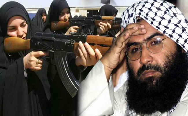 ജെയ്ഷെയുടെ വനിതാ വിഭാഗത്തിലേക്ക് അയ്യായിരം പേരെ റിക്രൂട്ട് ചെയ്‌തെന്ന് അവകാശവാദം; ‘മരിച്ചാല്‍ നേരേ സ്വര്‍ഗത്തിലേക്കെന്ന്’ മസൂദിന്റെ വാഗ്ദാനം