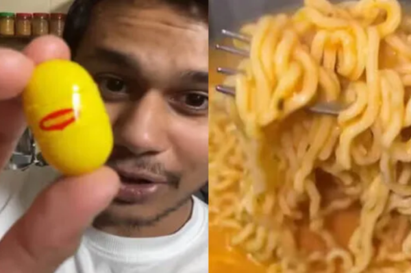 മാഗി കാപ്‌സ്യൂളുമായി യുവാവ്; വീഡിയോ വെെറലായതോടെ പ്രതികരിച്ച് കമ്പനി