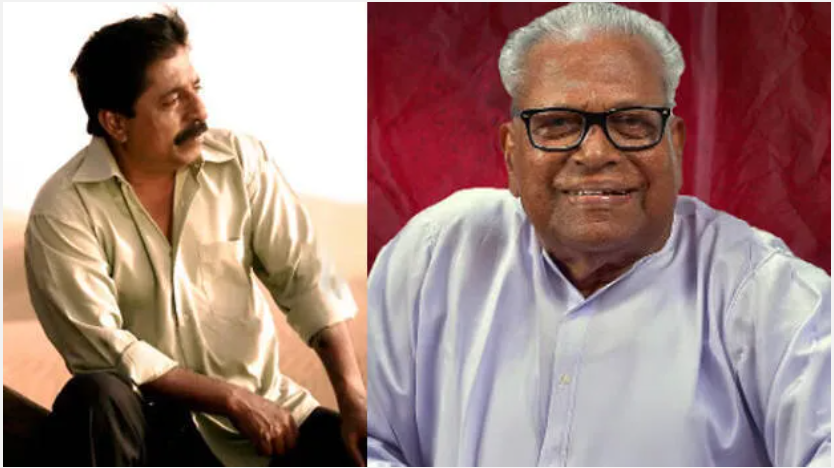 തിരക്കുകൾക്കിടയിലും വിഎസ് ‘അറബിക്കഥ’ കാണാനെത്തി, ഞാൻ സുന്ദരനല്ലേയെന്ന് ശ്രീനിവാസൻ