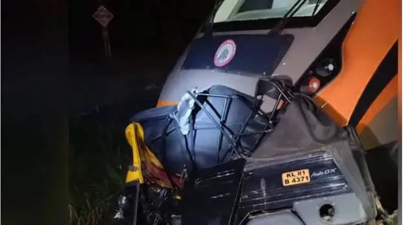 വന്ദേ ഭാരത് ട്രെയിൻ ഓട്ടോയിലിടിച്ച സംഭവം; ഡ്രൈവർക്കെതിരെ കേസെടുത്ത് ആർപിഎഫ്