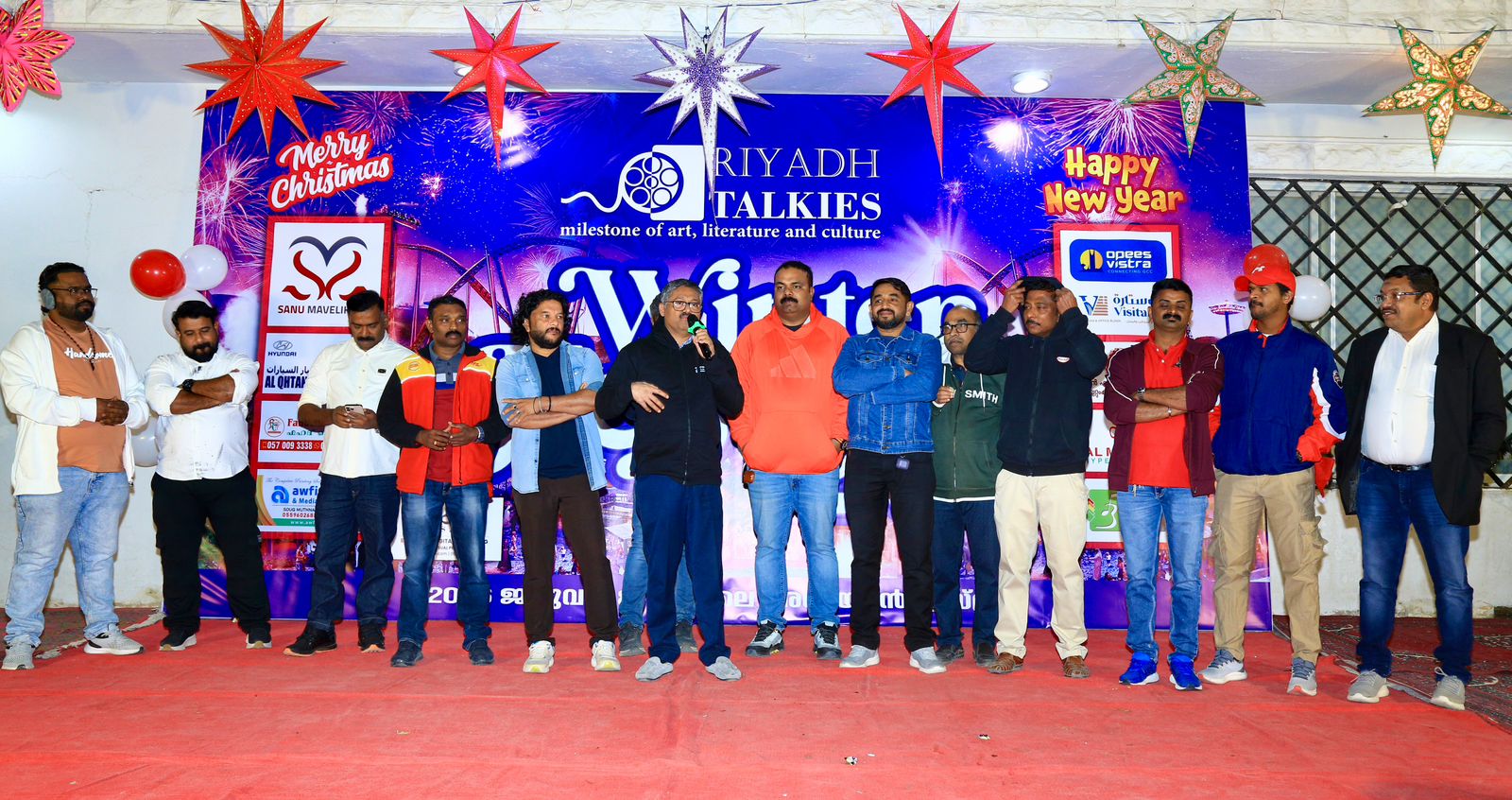 തണുത്തരാവിൽ വിന്റർ വൈബ് ഒരുക്കി റിയാദ് ടാക്കീസ്