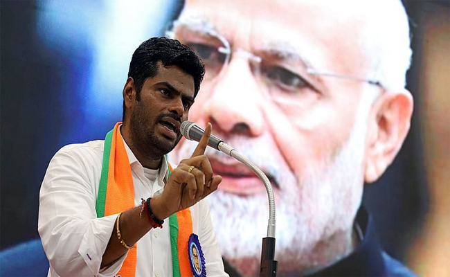 അണ്ണാമലൈ ബിജെപി ചുമതലകള്‍ ഒഴിയുന്നു, നീക്കം പിതാവിന്റെ ആരോഗ്യം ചൂണ്ടിക്കാട്ടി