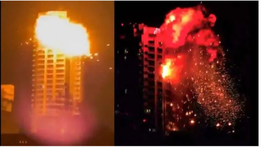 ബഹ്റൈനിൽ ജനവാസ മേഖലയിൽ ഇറാന്റെ ആക്രമണം,​ മിസൈൽ പതിച്ചത് ഫ്ലാറ്റ് സമുച്ചയത്തിൽ