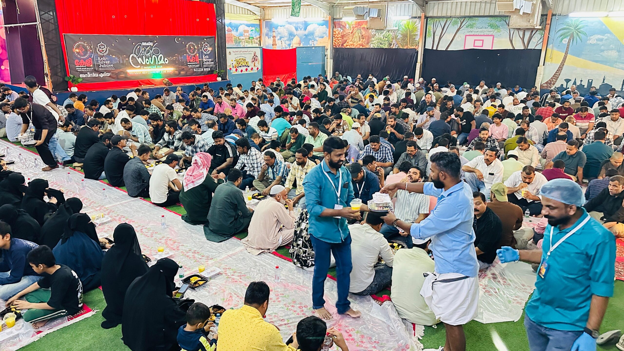 ഒരുമയുടെ നോമ്പുതുറ; അസീസിയയിൽ കേളി ഇഫ്താർ വിരുന്ന് സംഘടിപ്പിച്ചു.