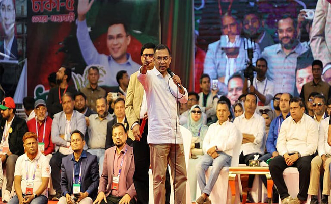 ജമാഅത്തെ ഇസ്ലാമിയെ തകര്‍ത്ത് ബിഎന്‍പിയുടെ ചരിത്രമുന്നേറ്റം; ‘ജൂലൈ ചാര്‍ട്ടര്‍’ ഹിതപരിശോധനയെ പിന്തുണച്ച് ജനങ്ങള്‍