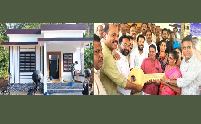 കോഴിക്കോടൻസ്’ നന്മയിൽ വിലങ്ങാട് കുടുംബത്തിന് സ്വപ്നവീട് കൈമാറി