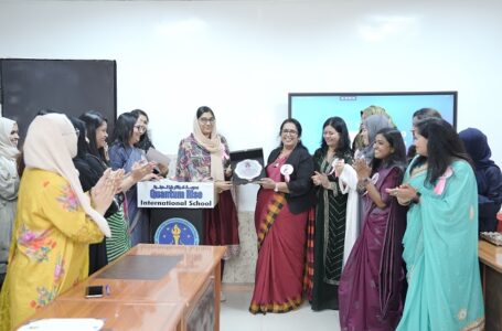 അല്‍ ഖര്‍ജ്  ക്വാണ്ടം റൈസ് ഇന്റർനാഷണൽ സ്കൂളിൽ അന്താരാഷ്ട്ര വനിതാ ദിനാഘോഷം