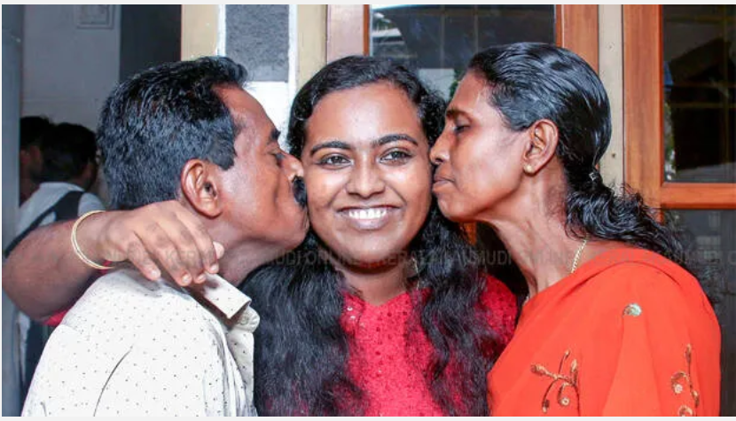 അച്ഛനും അമ്മയ്ക്കും ഒപ്പം ഒരുമിച്ചു കണ്ട സ്വപ്നം യഥാർത്ഥ്യമാക്കി ശ്രീജ