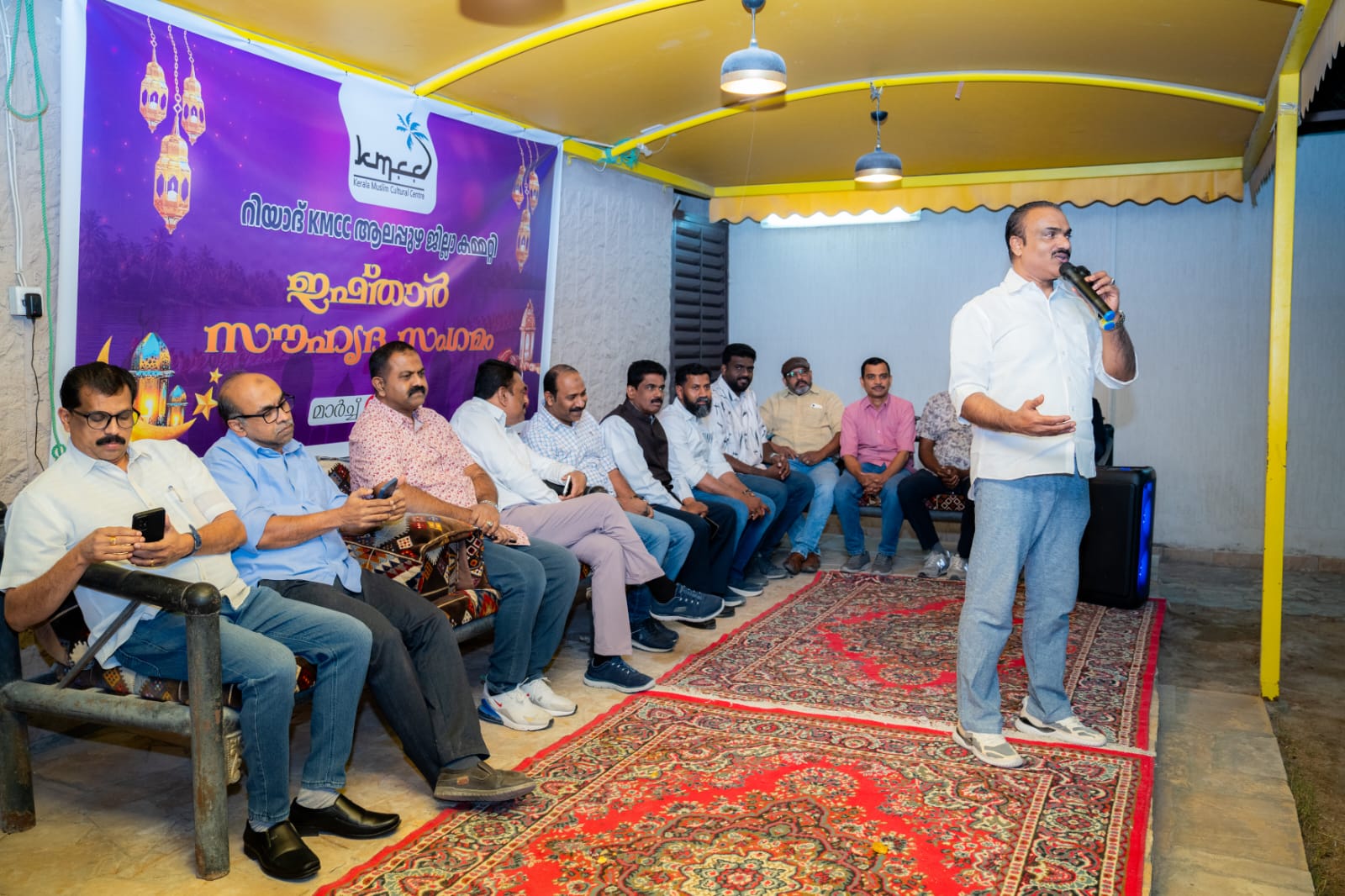 റിയാദ് കെ.എം.സി.സി. ആലപ്പുഴ ജില്ലാ കമ്മിറ്റി ഇഫ്താർ സംഗമം സംഘടിപ്പിച്ചു