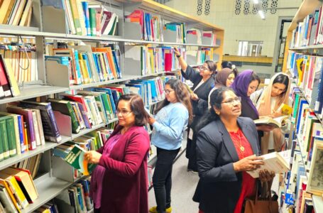 ലോക വനിതാ ദിനം: വായനയിലൂടെയുള്ള ശാക്തീകരണവുമായി വേൾഡ് മലയാളി ഫെഡറേഷൻ വനിതാ വിഭാഗം കിംഗ് ഫഹദ് ലൈബ്രറി സന്ദർശിച്ചു